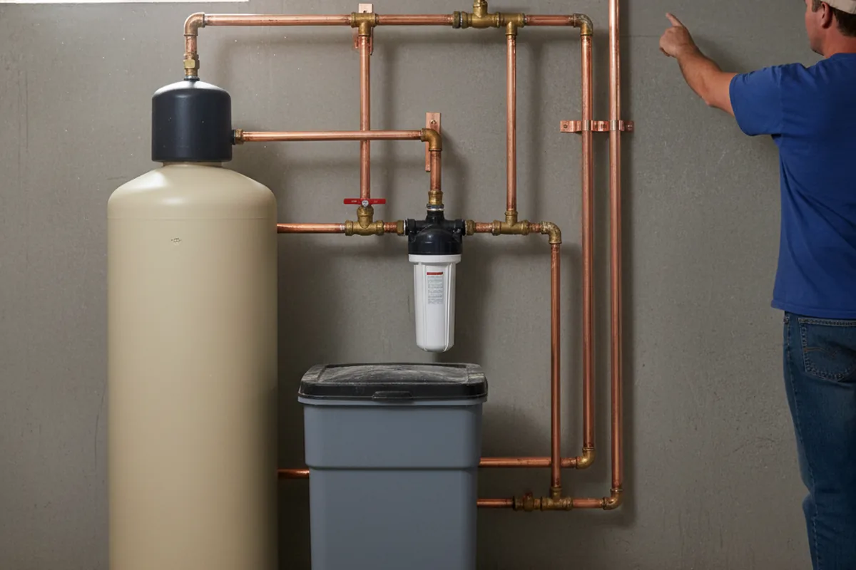 Whole-house water treatment system installed in West Cornwall